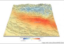 Nepal Ground Displacement Map