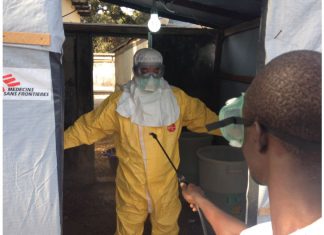 MSF Ebola Aid Worker Guinea