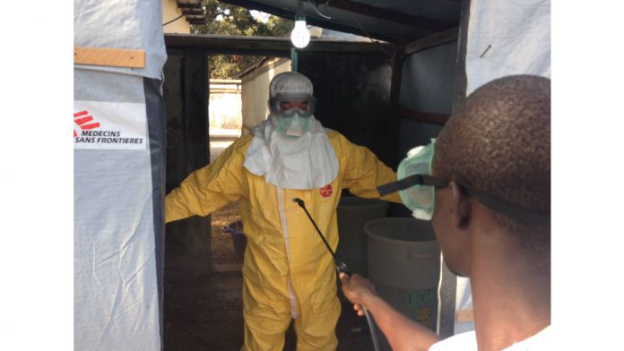 MSF Ebola Aid Worker Guinea