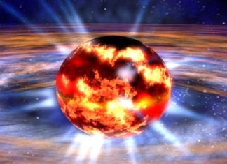 A neutron star