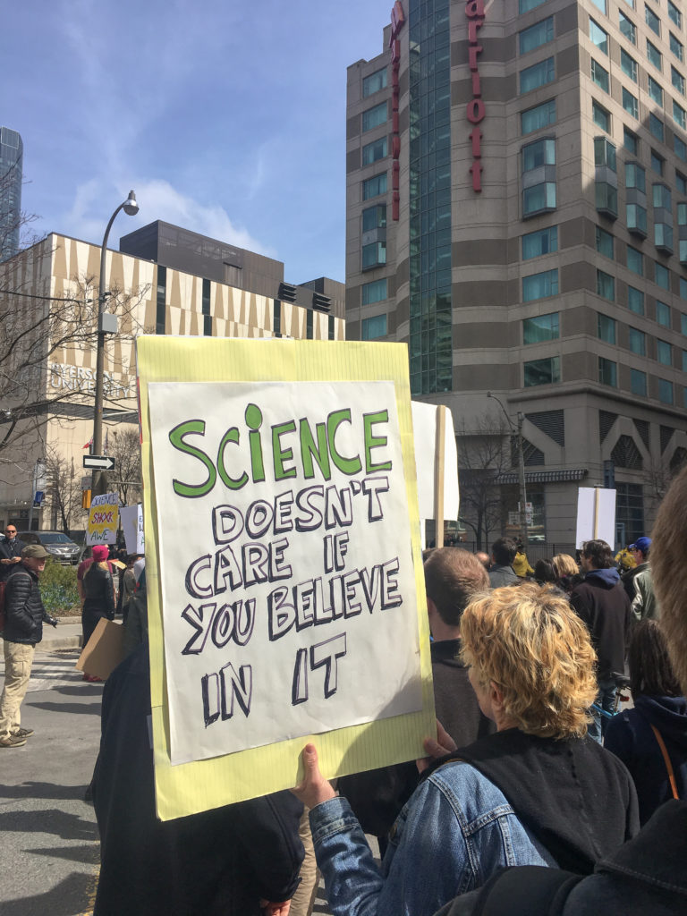 science march sign 2